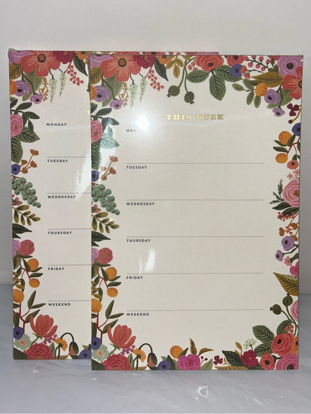 Rifle Paper Co. Brown Kraft Memo Notepad- 2 packs